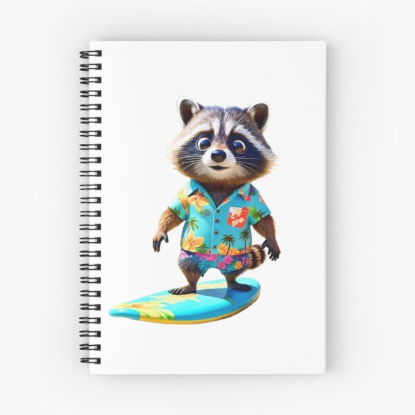 Item preview, RACCOON SURFING "  designed and sold by Obinne.