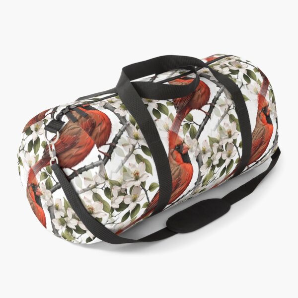 Item preview, Red Cardinal Bird Surrounded By Flowering Dogwood Pattern designed and sold by taiche.