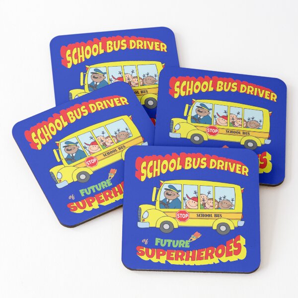 Item preview, Funny School Bus Driver of Future Superheroes appreciation designed and sold by MorningTeeNmore.