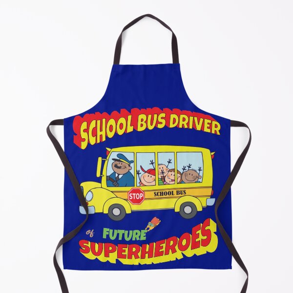 Item preview, Funny School Bus Driver of Future Superheroes appreciation designed and sold by MorningTeeNmore.