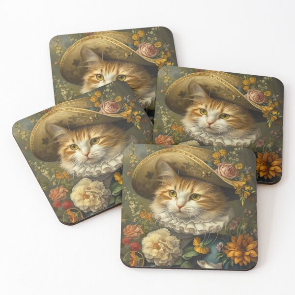 Item preview, Feline Renaissance Masterpiece designed and sold by CozyLounge.