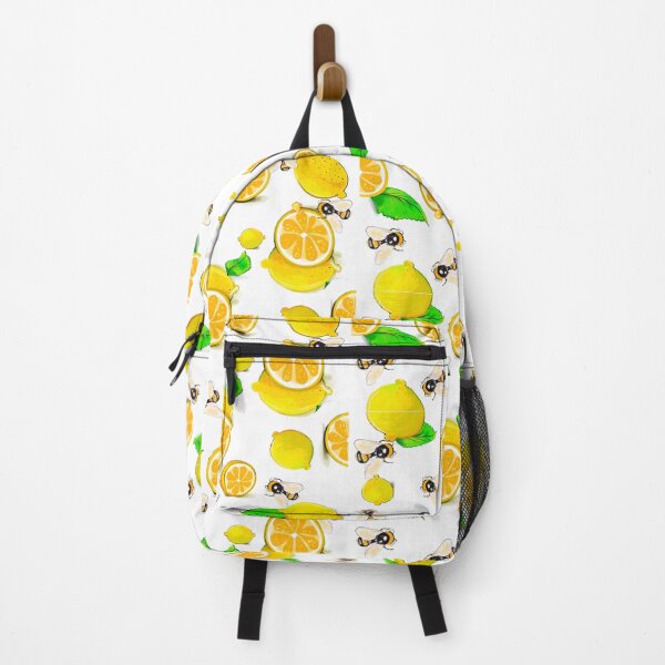 Item preview, Lemon and bees Nature fruit pattern Summer Lemons designed and sold by Artonmytee.