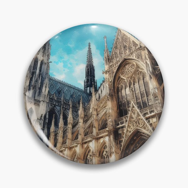 Item preview, Gothic Cathedral Perspective designed and sold by ColourWonder.