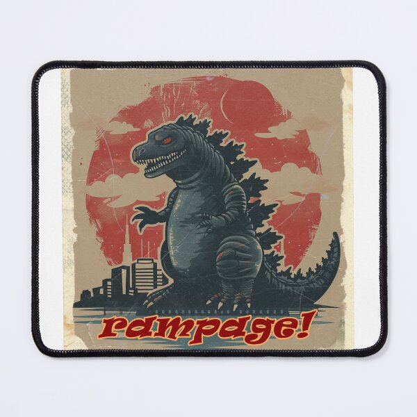 Item preview, Rampage Monster in Antique Look, Classic Japanese Retro Classic designed and sold by redstar19.