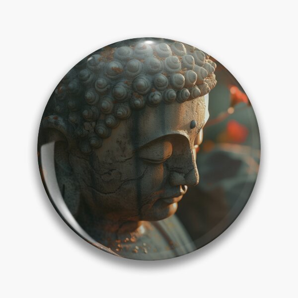 Item preview, Serene Buddha Statue in Natural Setting designed and sold by palmyst.