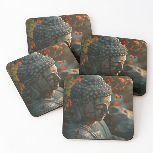 Item preview, Serene Buddha Statue in Natural Setting designed and sold by palmyst.