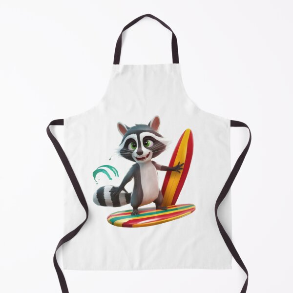 Item preview, FUNNY RACCOON SURFING "  designed and sold by Obinne.