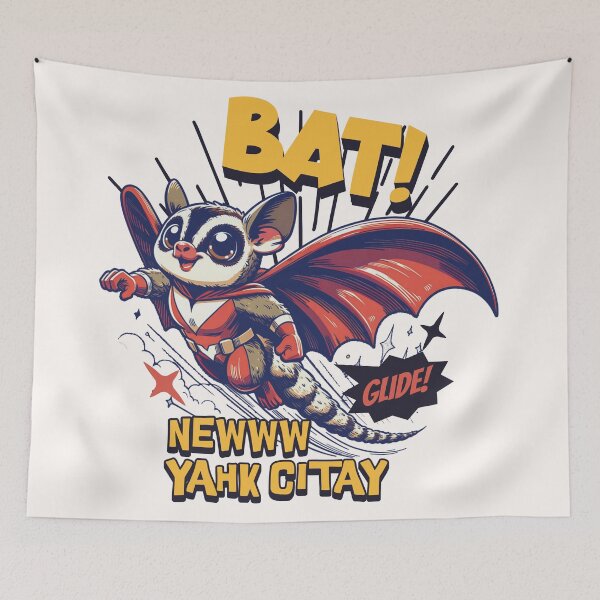 Item preview, BAT! Neww Yahk Citay! What We Do In The Shadows Laszlo Gift - White designed and sold by InkyGenies.