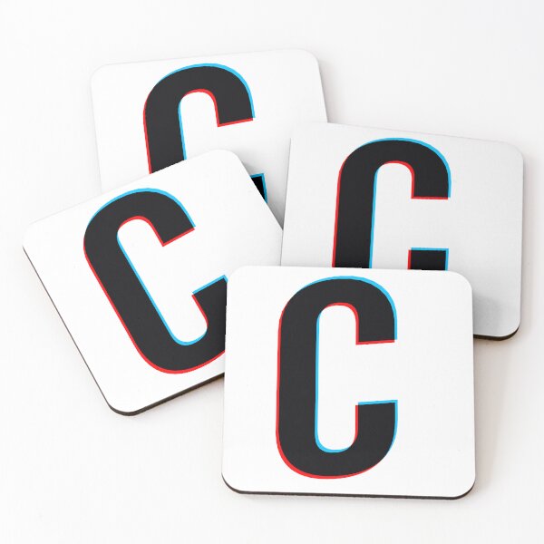 Item preview, Black letter C with red and blue lines designed and sold by MUJU-pixel.