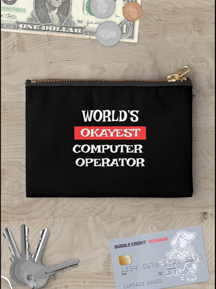 Thumbnail 3 of 4, Zipper Pouch, Computer Operator designed and sold by Stanislav Blank.