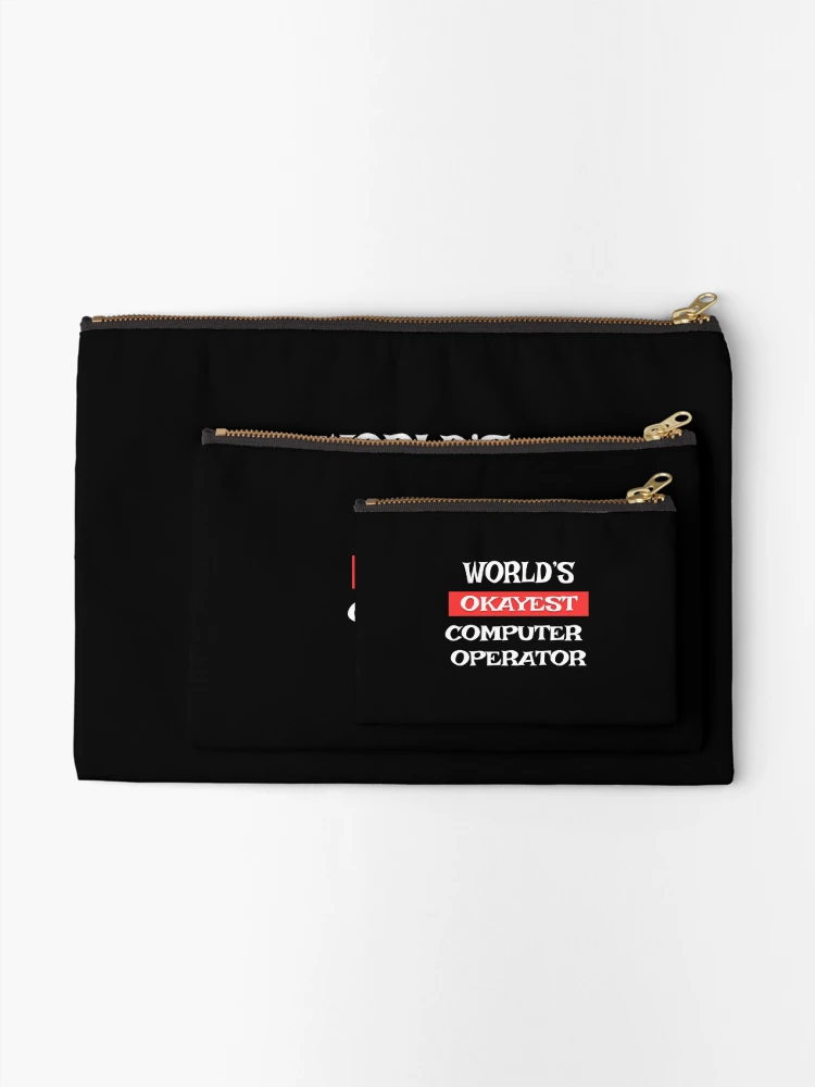 Thumbnail 2 of 4, Zipper Pouch, Computer Operator designed and sold by Stanislav Blank.