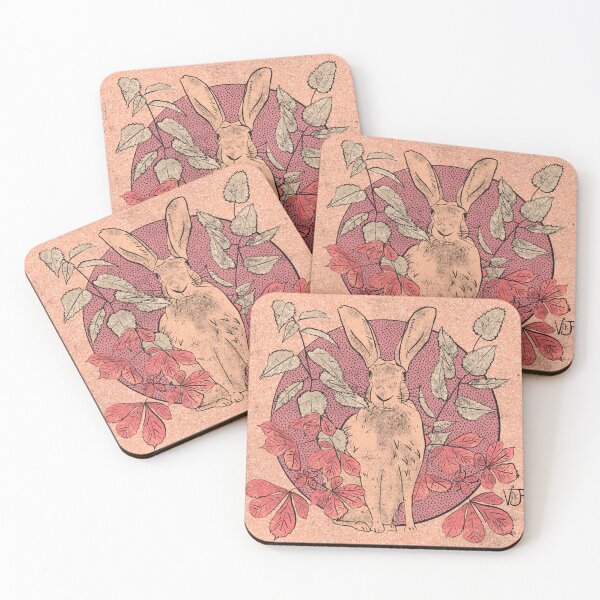 Item preview, Peach fuzz hare designed and sold by VJP Creations.