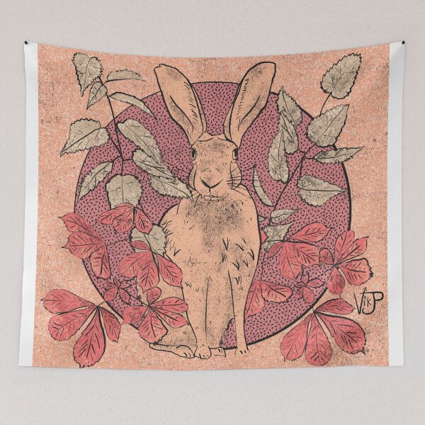 Item preview, Peach fuzz hare designed and sold by VJP Creations.