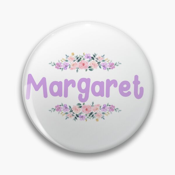 Item preview, Purple Flower Margaret Name Label designed and sold by NormadWorld.