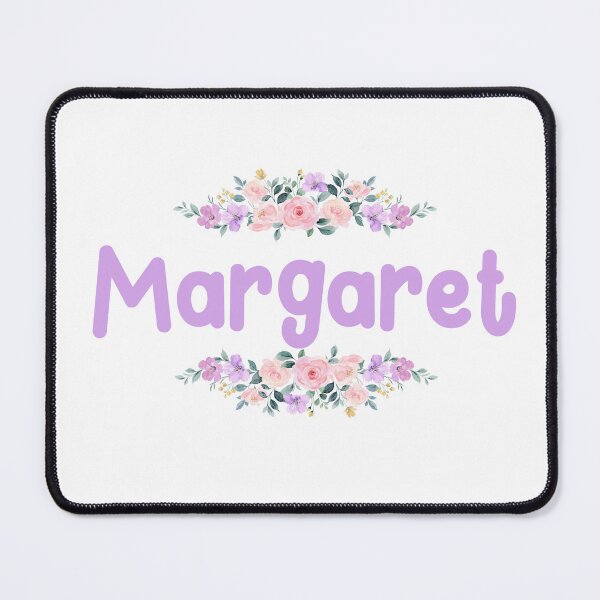 Item preview, Purple Flower Margaret Name Label designed and sold by NormadWorld.