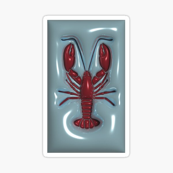 Item preview, Red 3D Lobster designed and sold by abirose30.