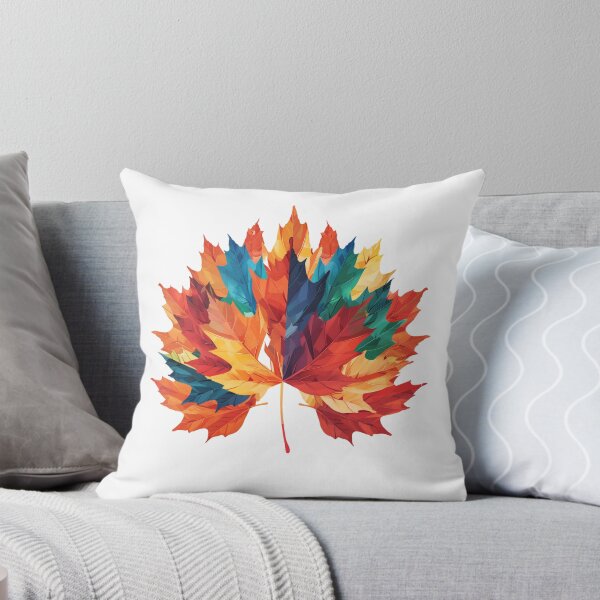 Item preview, Vibrant Multicolored Maple Leaf Art designed and sold by palmyst.