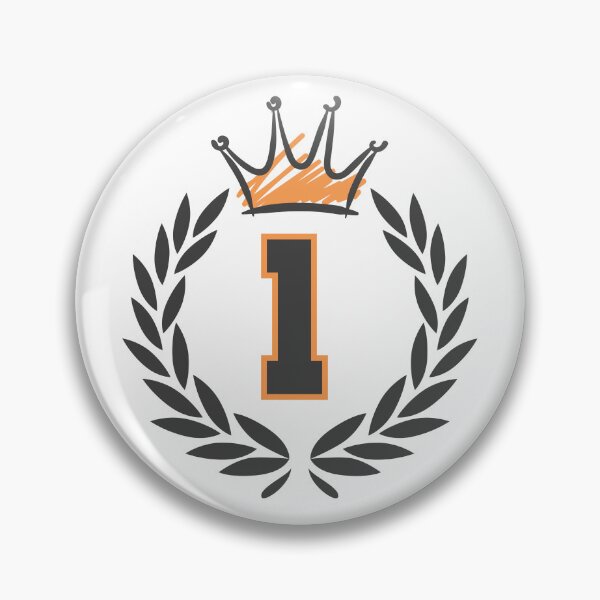 Item preview, number one, with royal crown and laurel wreath designed and sold by Numbers-Art.
