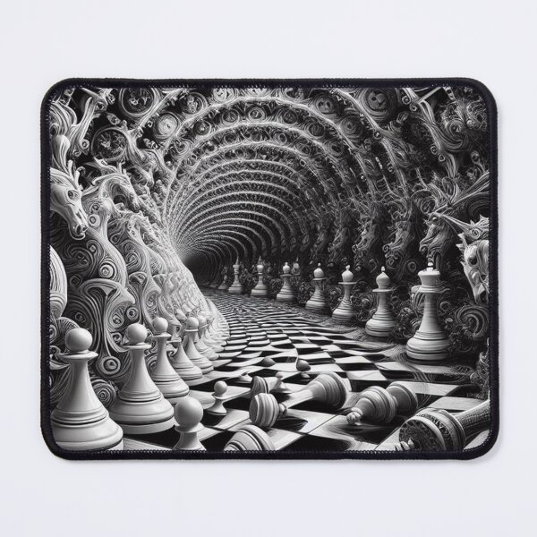 Item preview, Chess Fractal 8 designed and sold by Sybille-Yates.