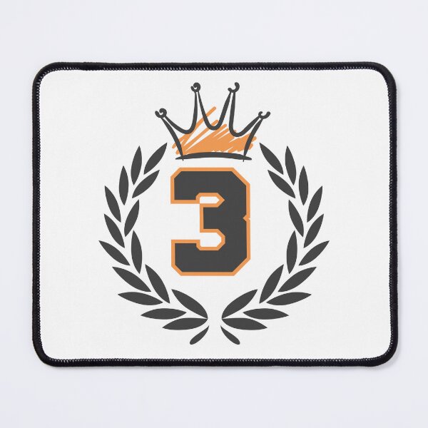 Item preview, number three, with royal crown and laurel wreath designed and sold by Numbers-Art.