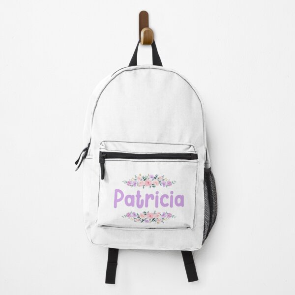 Item preview, Purple Flower Patricia Name Label designed and sold by NormadWorld.