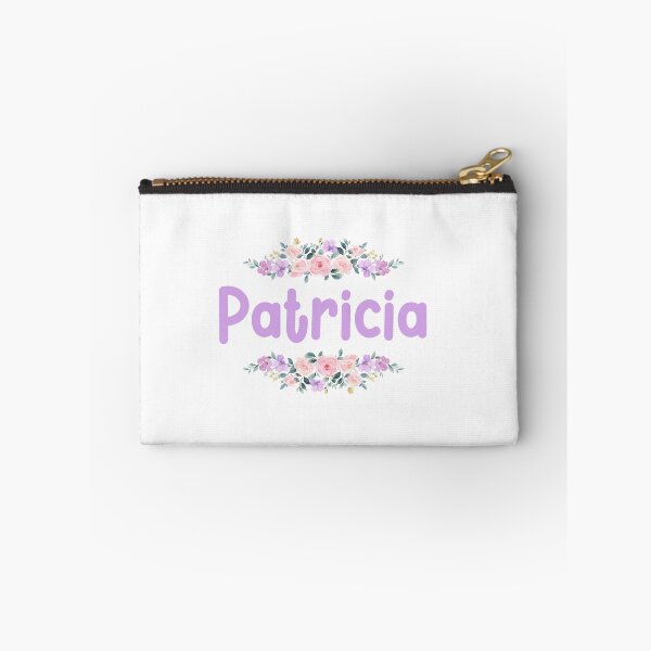 Item preview, Purple Flower Patricia Name Label designed and sold by NormadWorld.