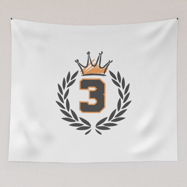 Item preview, number three, with royal crown and laurel wreath designed and sold by Numbers-Art.