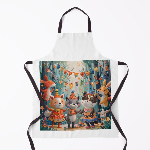 Item preview, Whimsical Animal Party in the Forest designed and sold by palmyst.
