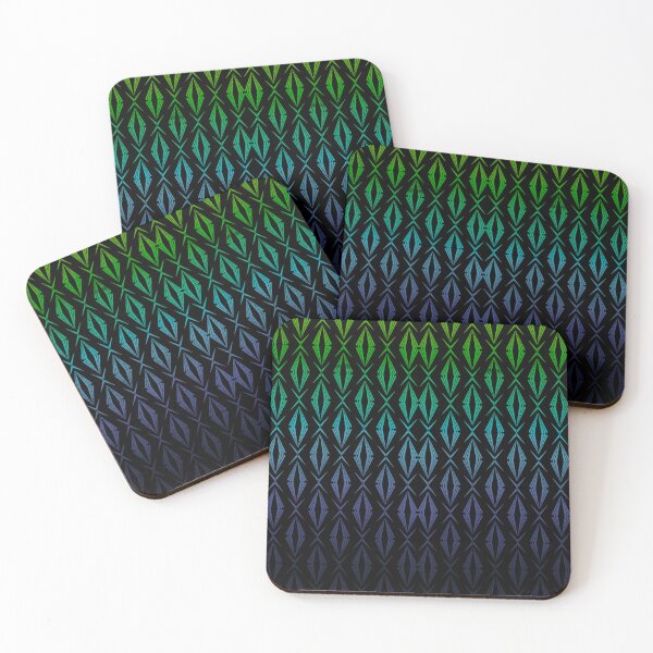 Item preview, Colourful geometric pattern, cyberpunk pattern leggings designed and sold by ByteMode.