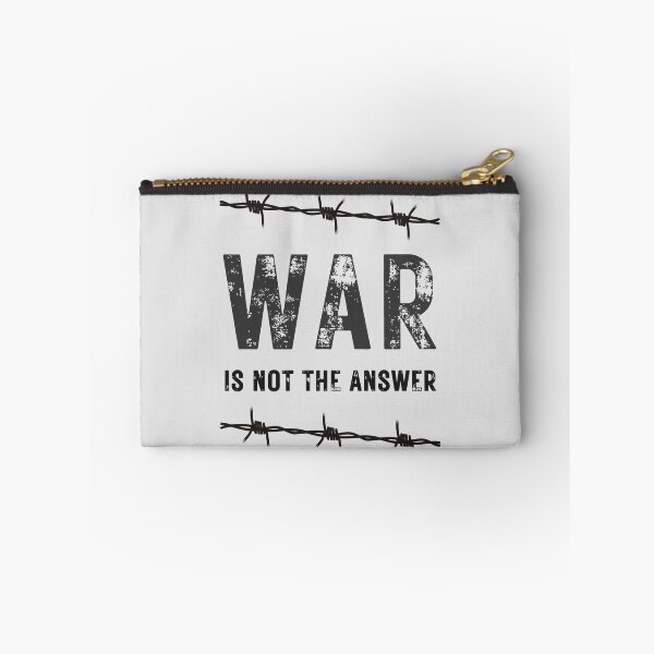 Item preview, War Is Not The Answer. Anti-War Protest Barbed Wire designed and sold by Rebel-Design.