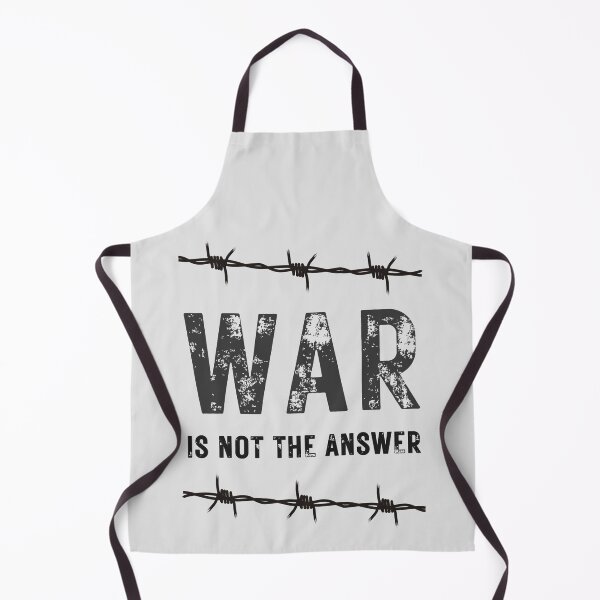 Item preview, War Is Not The Answer. Anti-War Protest Barbed Wire designed and sold by Rebel-Design.