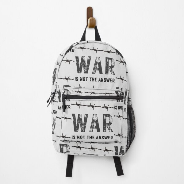 Item preview, War Is Not The Answer. Anti-War Protest Barbed Wire designed and sold by Rebel-Design.