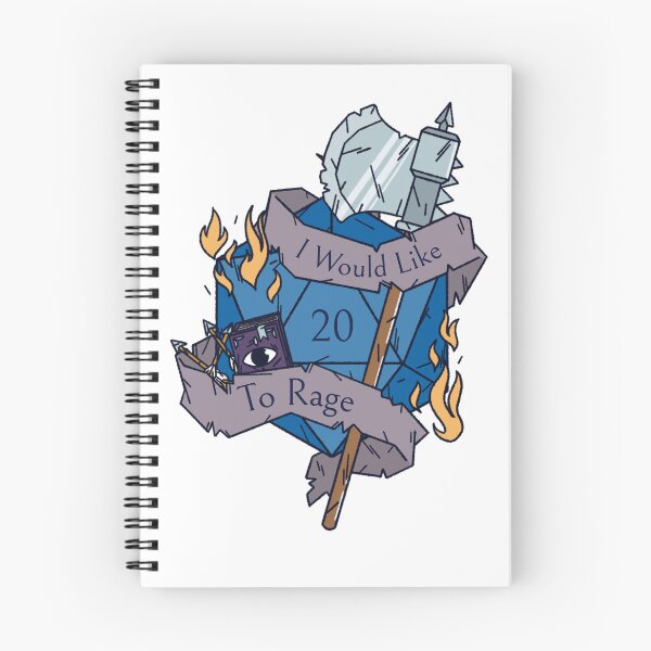 Item preview, I Would Like to Rage RPG Gamer Design designed and sold by jmtees6.