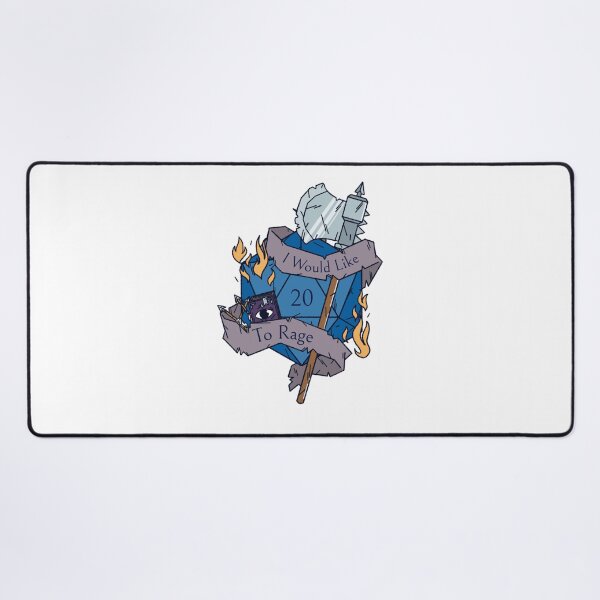 Item preview, I Would Like to Rage RPG Gamer Design designed and sold by jmtees6.