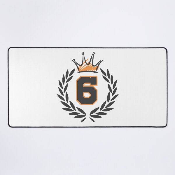 Item preview, number six, with royal crown and laurel wreath designed and sold by Numbers-Art.