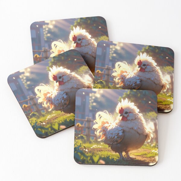 Item preview, Cute of silkie chicken. designed and sold by PatDoArt.