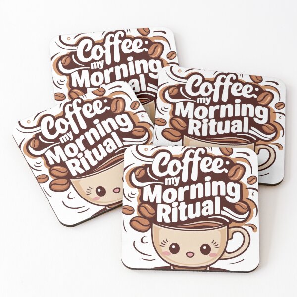 Item preview, Coffee: My Morning Ritual designed and sold by ArtisticAvenue6.