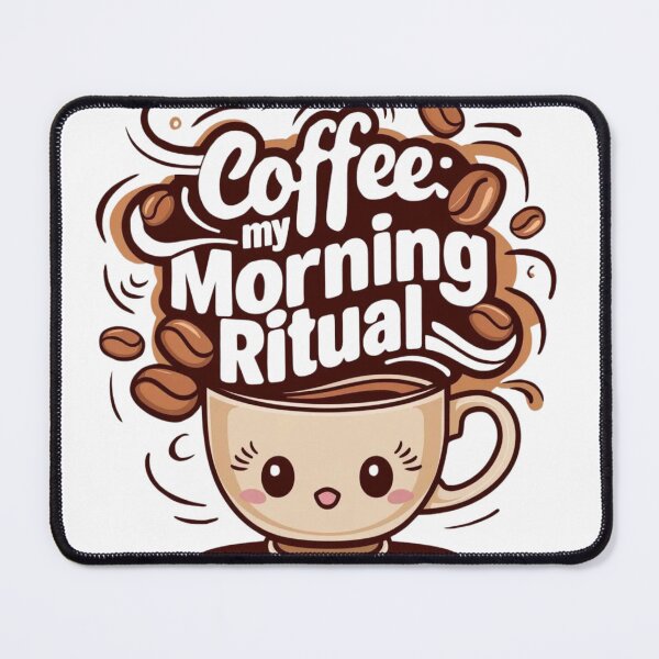 Item preview, Coffee: My Morning Ritual designed and sold by ArtisticAvenue6.