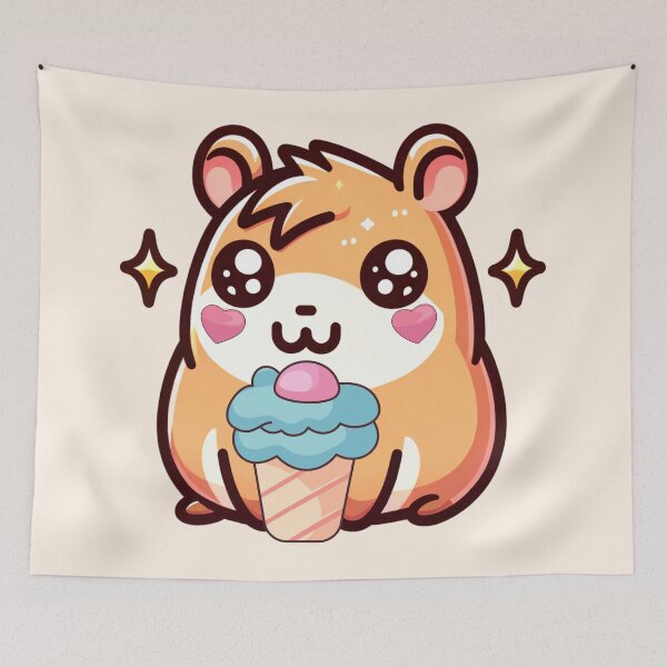 Item preview, Copy of Kawaii Capybara Ice-cream Gift - White Version designed and sold by InkyGenies.