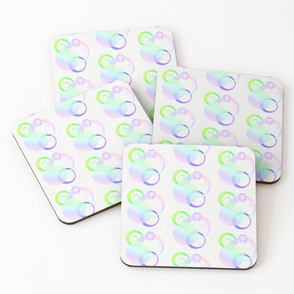 Item preview, Circles composition pattern | pastel color abstract circle and dots  designed and sold by lausn.