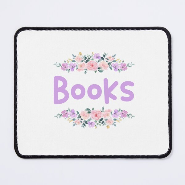 Item preview, Purple Flower Books Name Label designed and sold by NormadWorld.