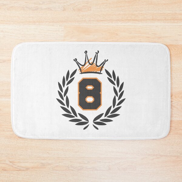 Item preview, number eight, with royal crown and laurel wreath designed and sold by Numbers-Art.