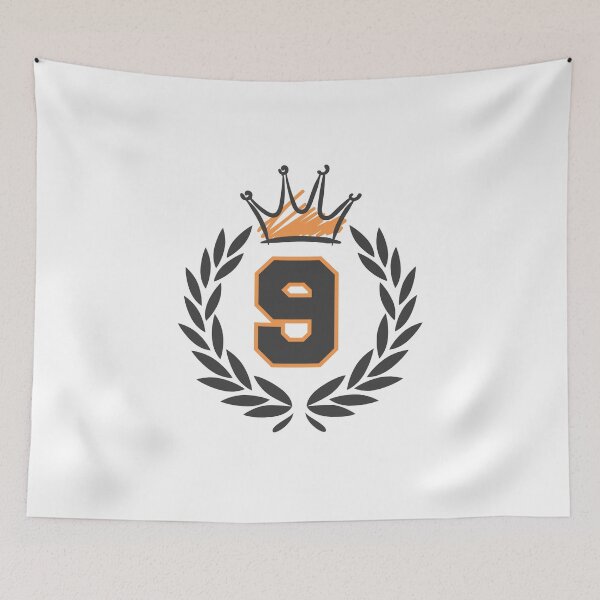 Item preview, number nine, with royal crown and laurel wreath designed and sold by Numbers-Art.