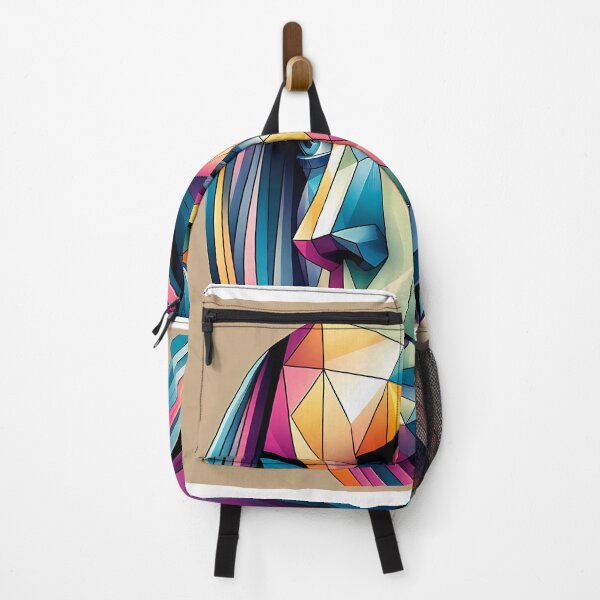 Item preview, Geometric Elegance: Abstract Girl Face Art designed and sold by UnitedArtForge.