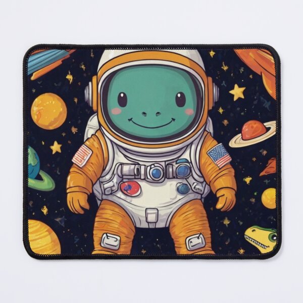 Item preview, Adorable dinosaurs in space designed and sold by aqua1001.