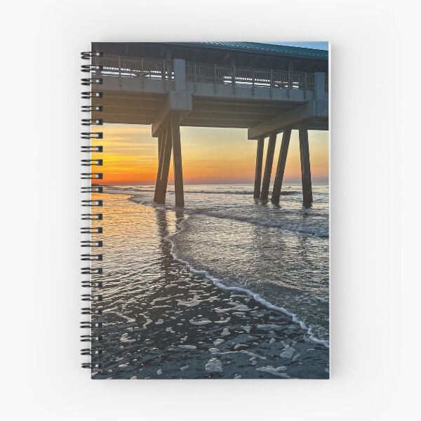 Item preview, Folly Pier at Sunrise  designed and sold by edgeofamerica.
