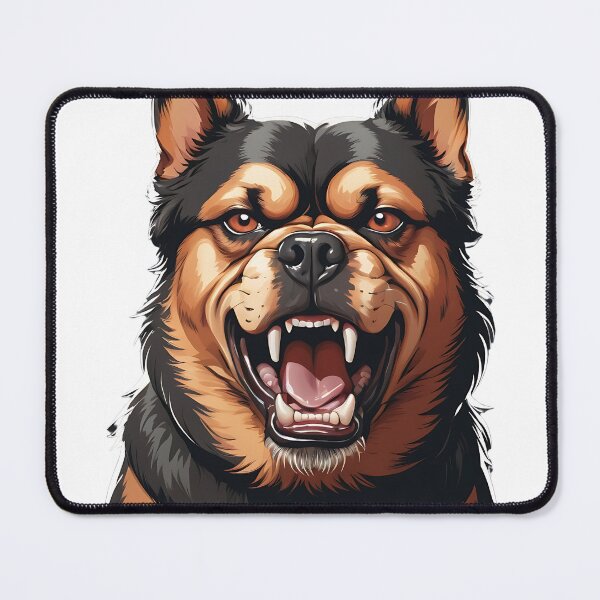 Item preview, angry dog designed and sold by misbahsiro.