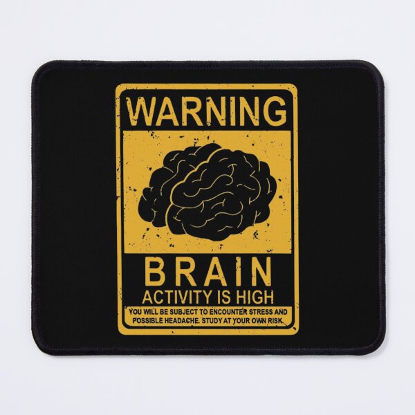Item preview, Warning: Brain Activity High! designed and sold by -DEEWOLF-.