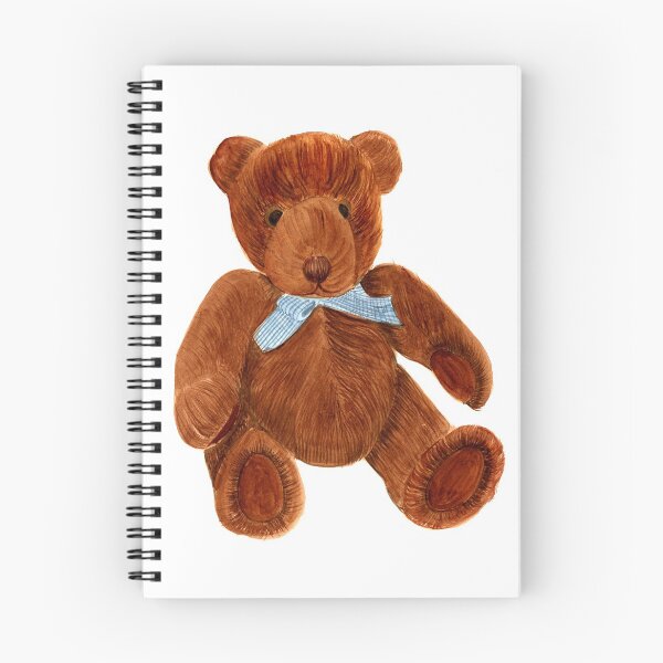 Item preview, Teddy Bear Portrait Watercolor Painting Artwork  designed and sold by Alison Langridge.
