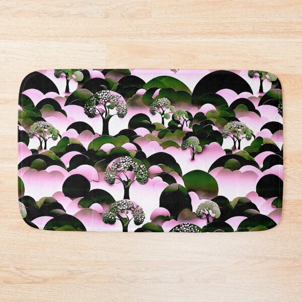 Item preview, Green And White Circles Tree designed and sold by Sadia Jannat.